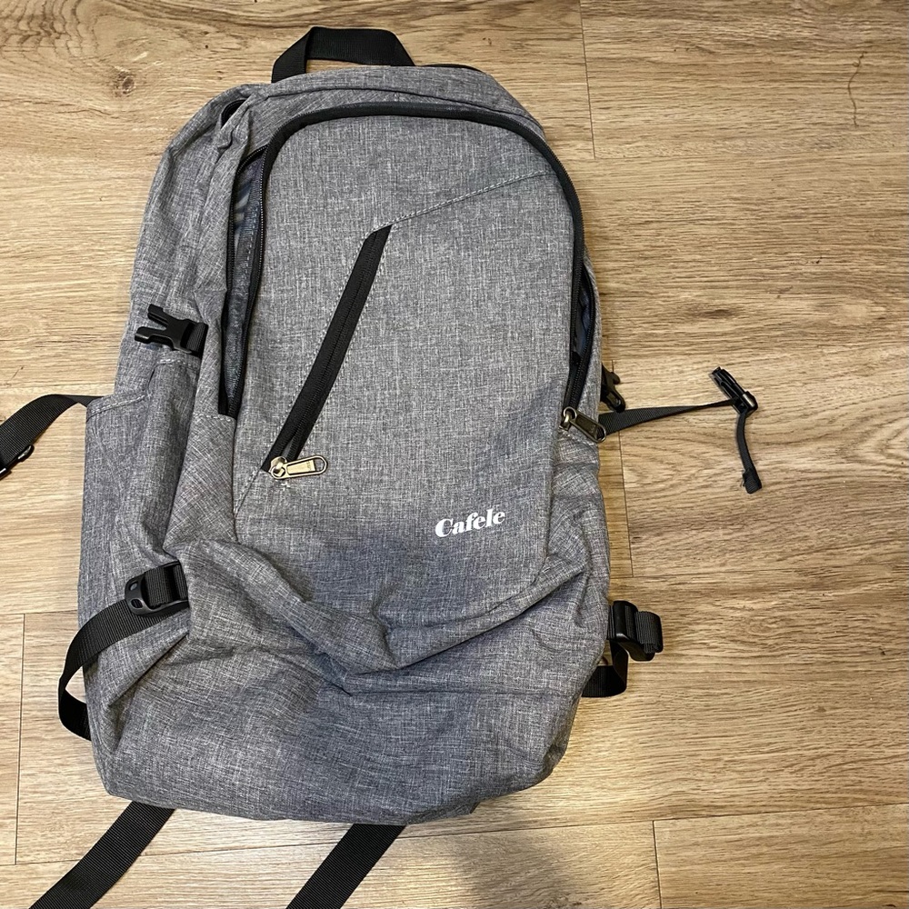 NWOT🔥 Cafele Laptop Backpack Anti-Theft Water Resistant Bookbag for w/USB